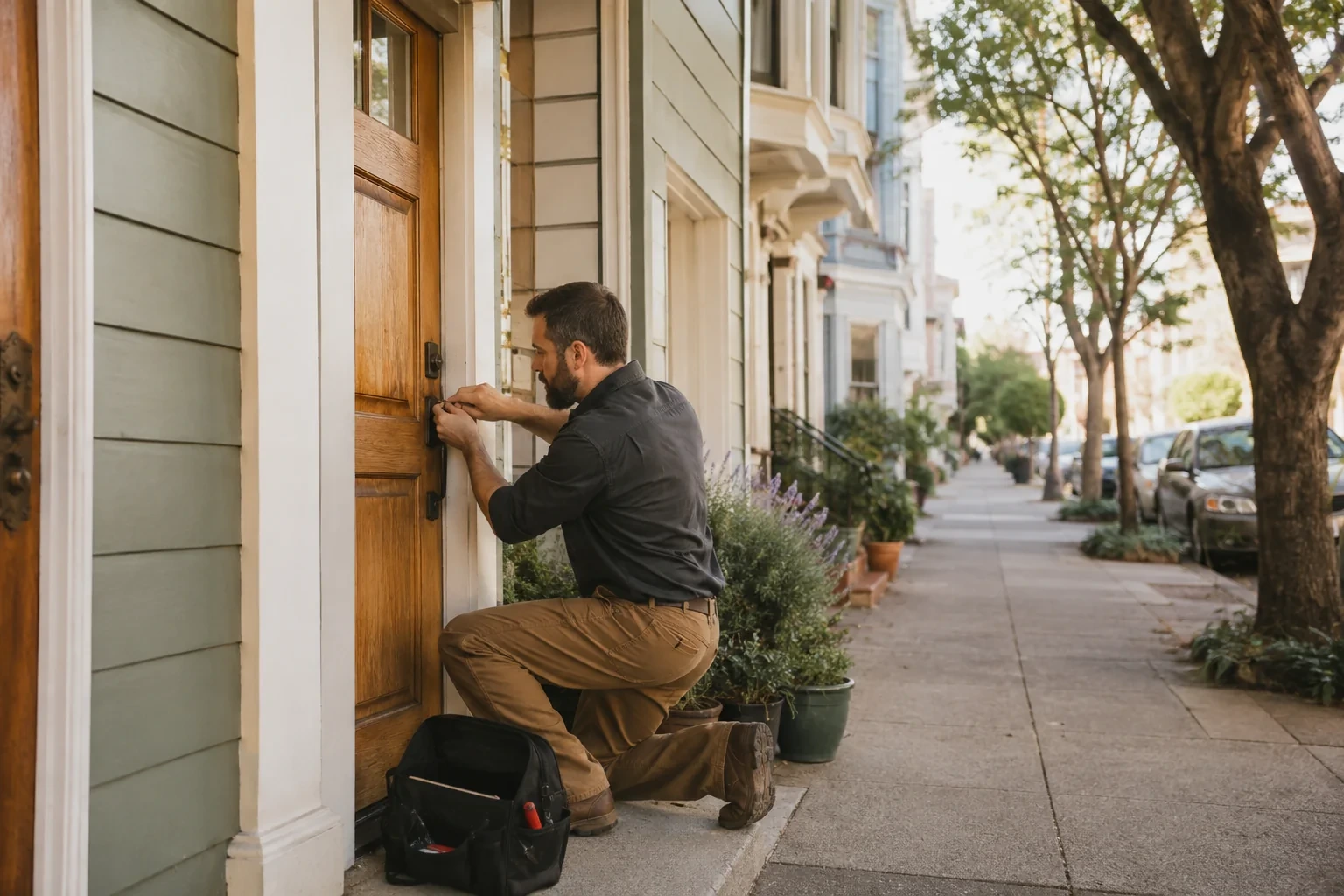 homestead city — illustrative locksmith photography